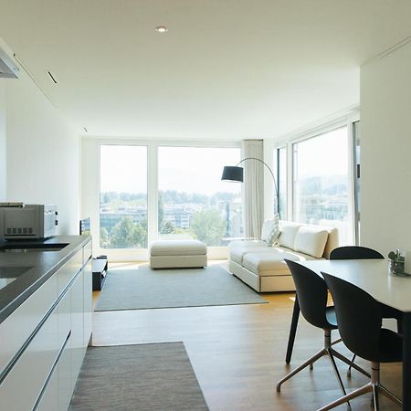 Penthouse Apartments Lakeside Lucerne Bagian luar foto